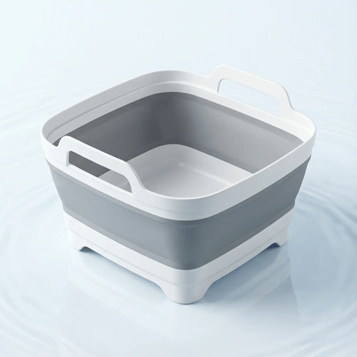 Collapsible Draining Basket (with Drain Plug)